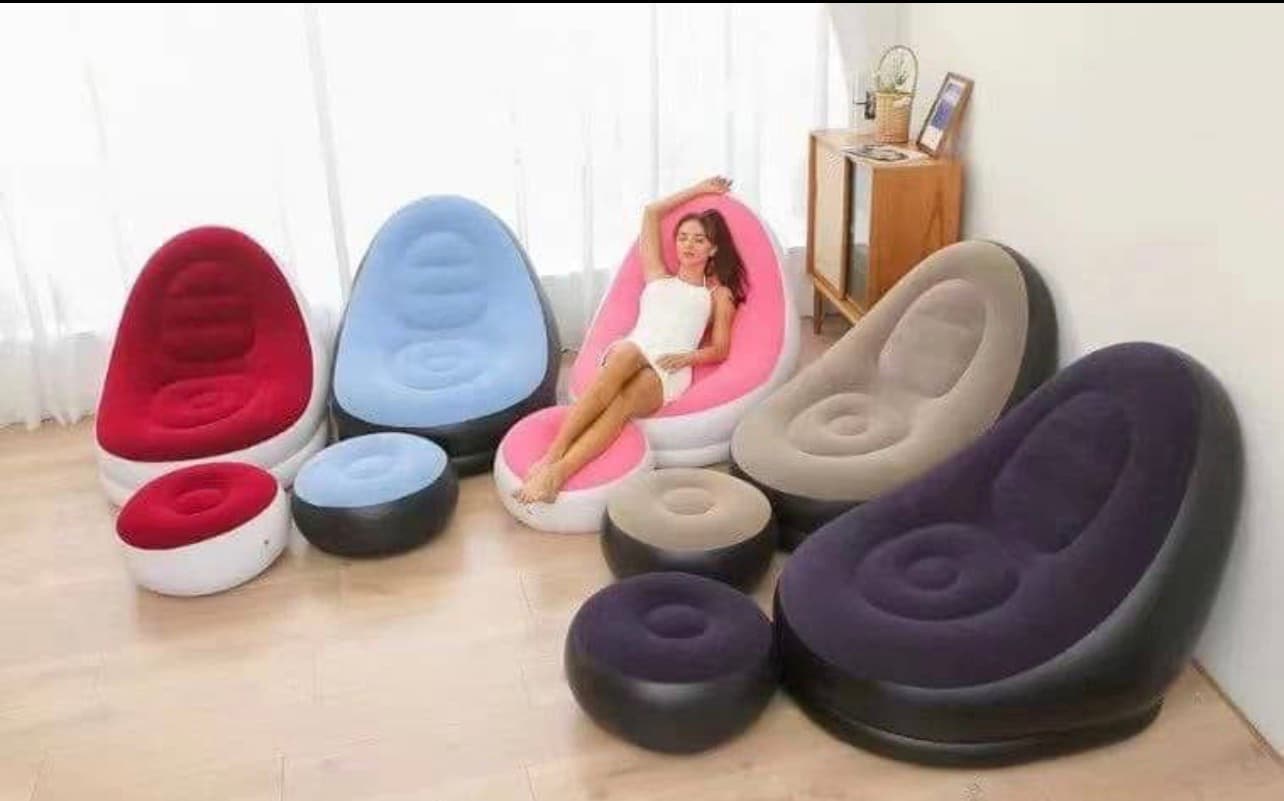 Inflatable Sofa with Leg rest — image 1